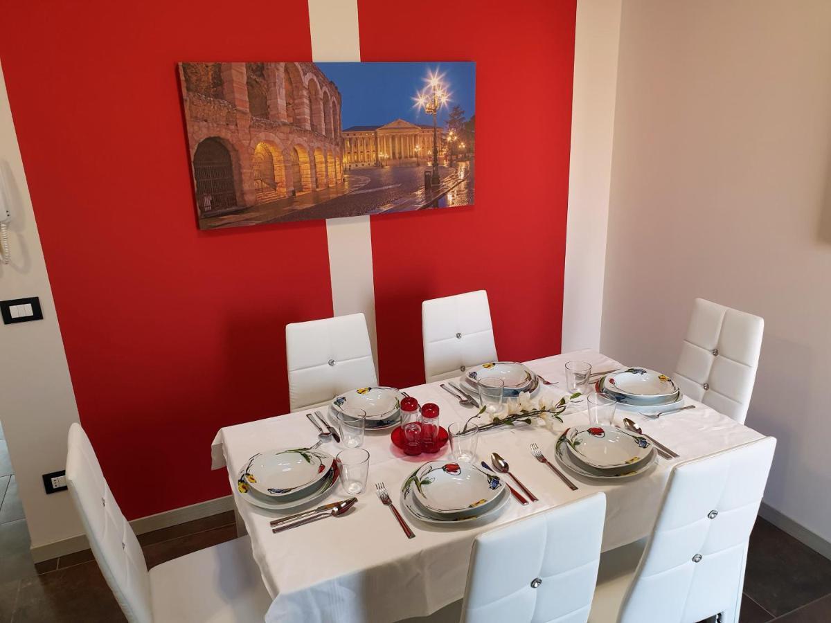 Dimora Rosso San Zeno - Wifi Veloce E Adatto Per Famiglie Verona Buitenkant foto